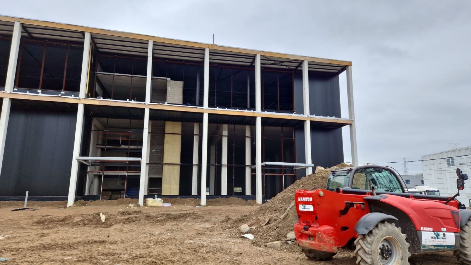 Campus logistique Halden — Mur-rideau